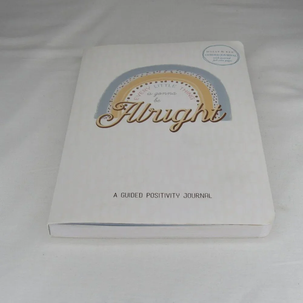 Molly & Rex Guided Positivity Journal Every Little Thing is Gonna Be Alright New